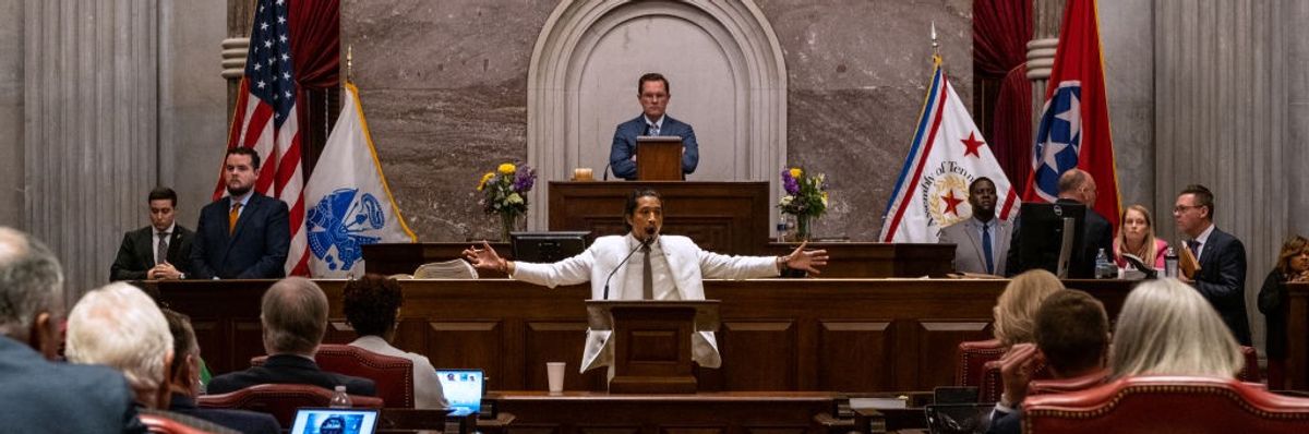 Three Tennessee Lawmakers Face Expulsion After Joining Gun Protest