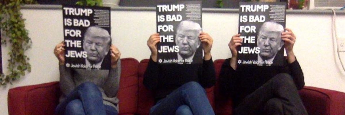'Trump Is Bad for the Jews': Full-Page Ad From Progressive Jewish Group Condemns President