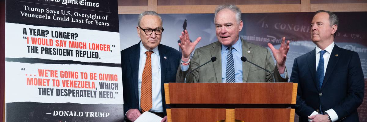 Tim Kaine, Adam Schiff , and Chuck Schumer