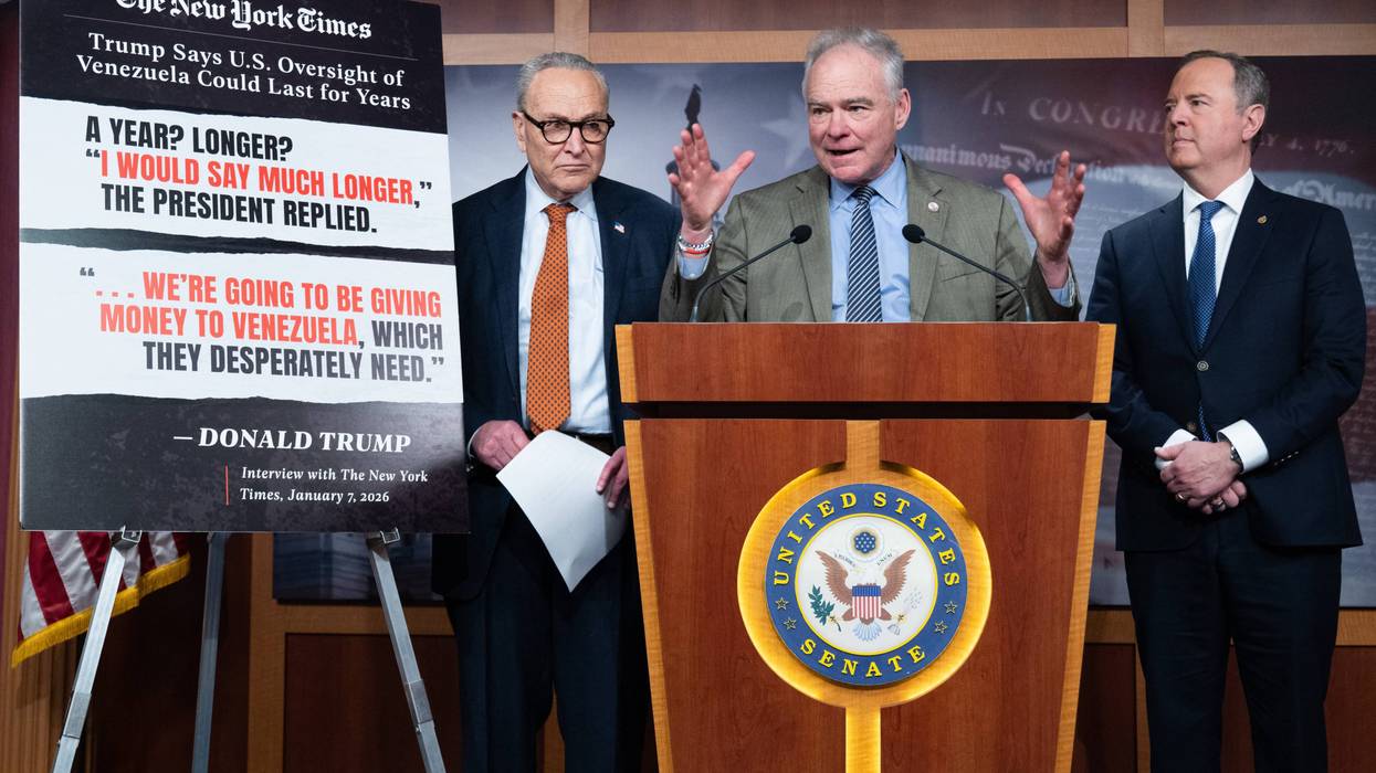 Tim Kaine, Adam Schiff , and Chuck Schumer