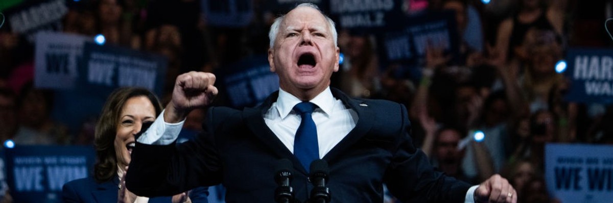 Opinion | The Heartening and Progressive Choice of Tim Walz | Common Dreams