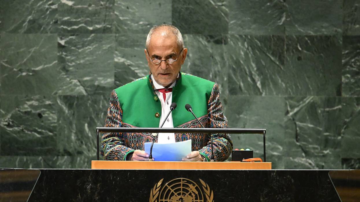 Timor-Leste President José Ramos-Horta speaks at the UNGA