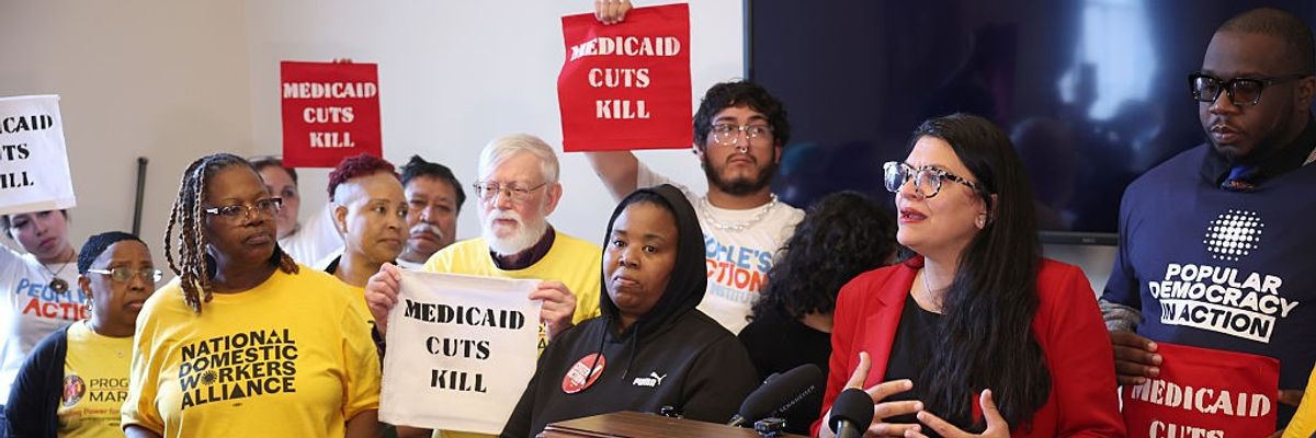 Tlaib (D-Mich.) speaks out against proposed Medicaid cuts