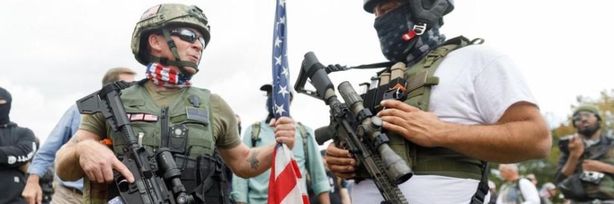 A Well-Armed and Unpatriotic Far Right