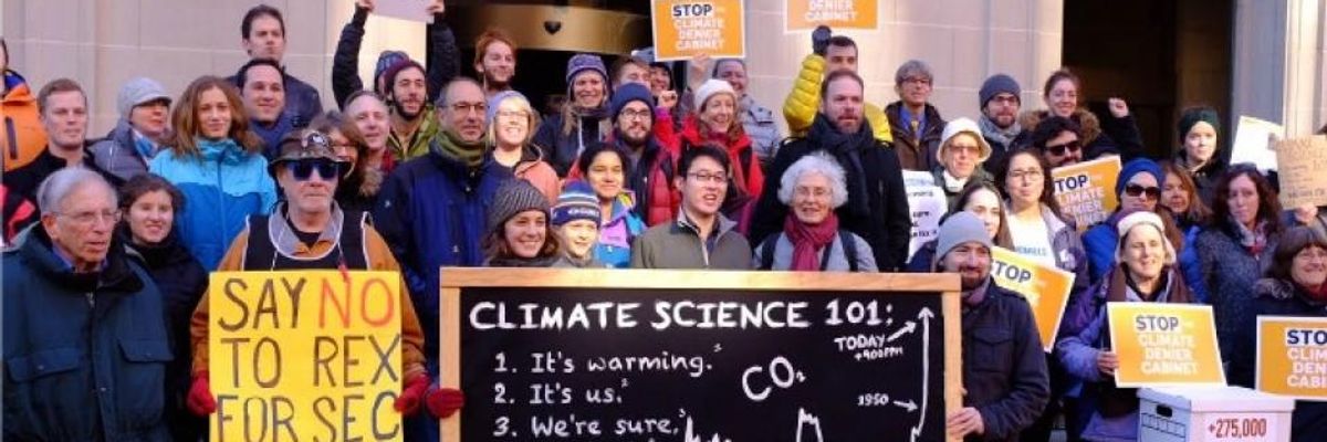 Vowing to Protect Science, Climate Movement 'Ready for Fight' With Trump