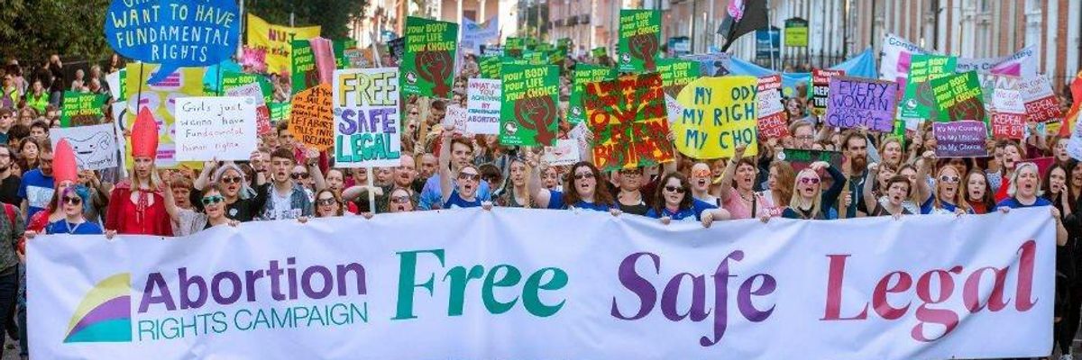 Free, Safe, Legal: Thousands Demand Ireland Bring Abortion 'Out of the Shadows'