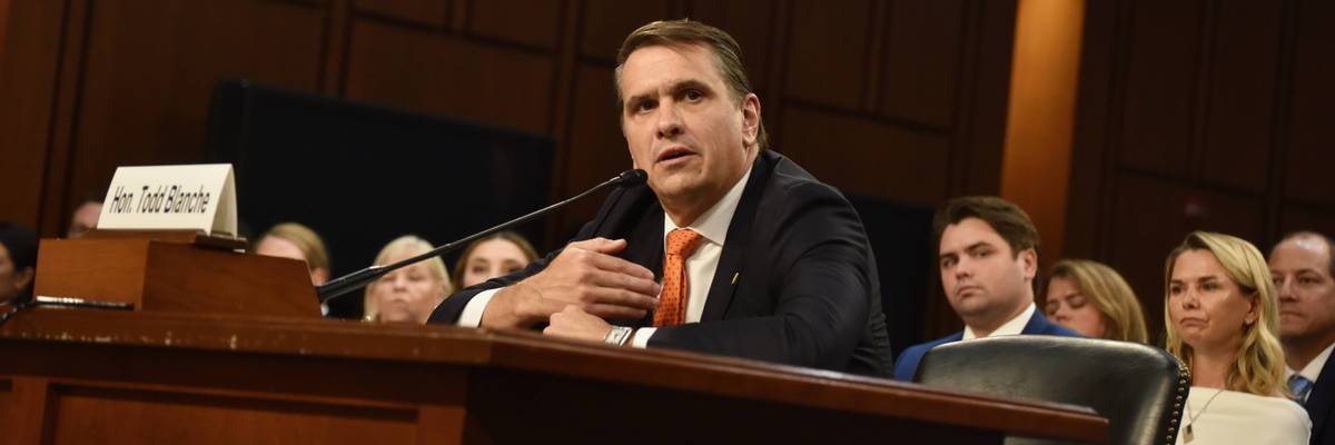 Todd Blanche Testifies To Senate Judiciary Committee At His Confirmation Hearing