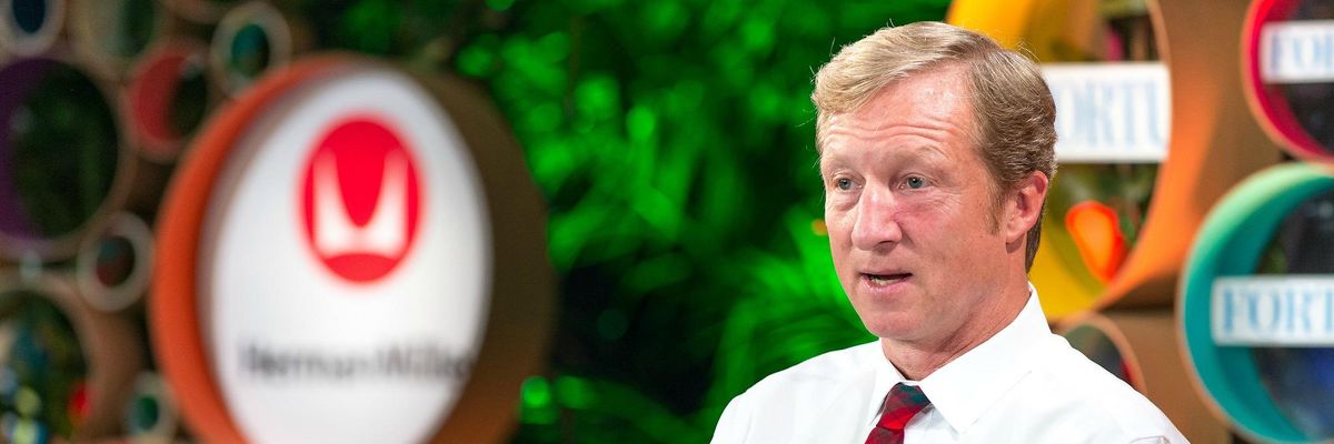 Billionaire Donor Tom Steyer Urges Local and State Leaders to Speak Out on Trump Impeachment