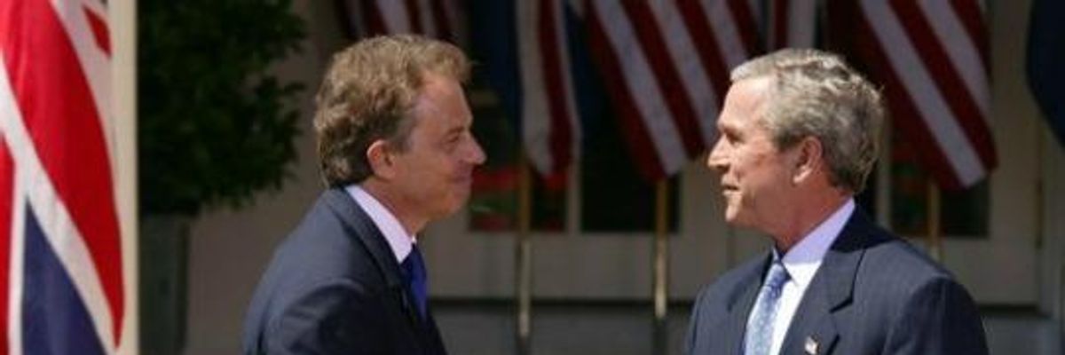 Bush/Blair Iraq War Plotting to Remain Largely Hidden From Public: UK