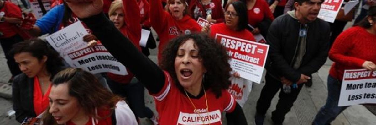 LA Teachers Strike Is About Charter Schools and High Stakes Testing