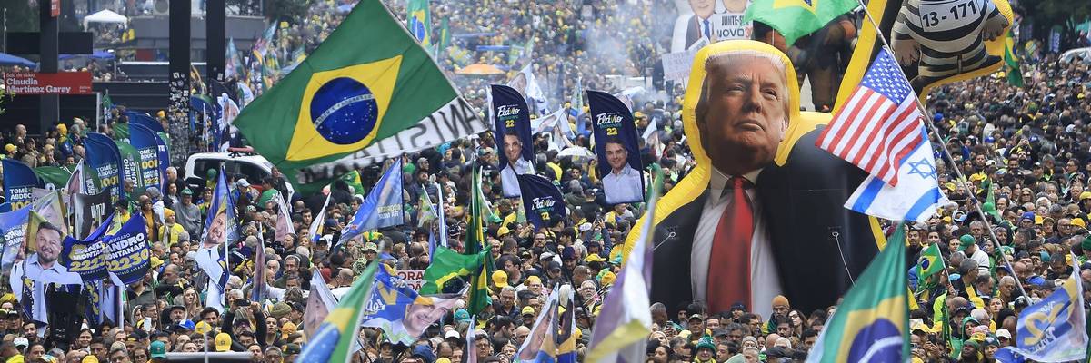 TOPSHOT-BRAZIL-POLITICS-ELECTION-CAMPAIGN-INDEPENDENCE DAY-RALLY