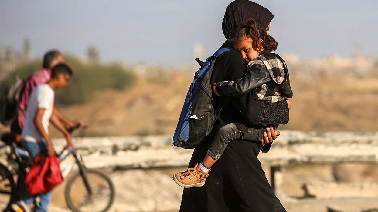 TOPSHOT-PALESTINIAN-ISRAEL-CONFLICT