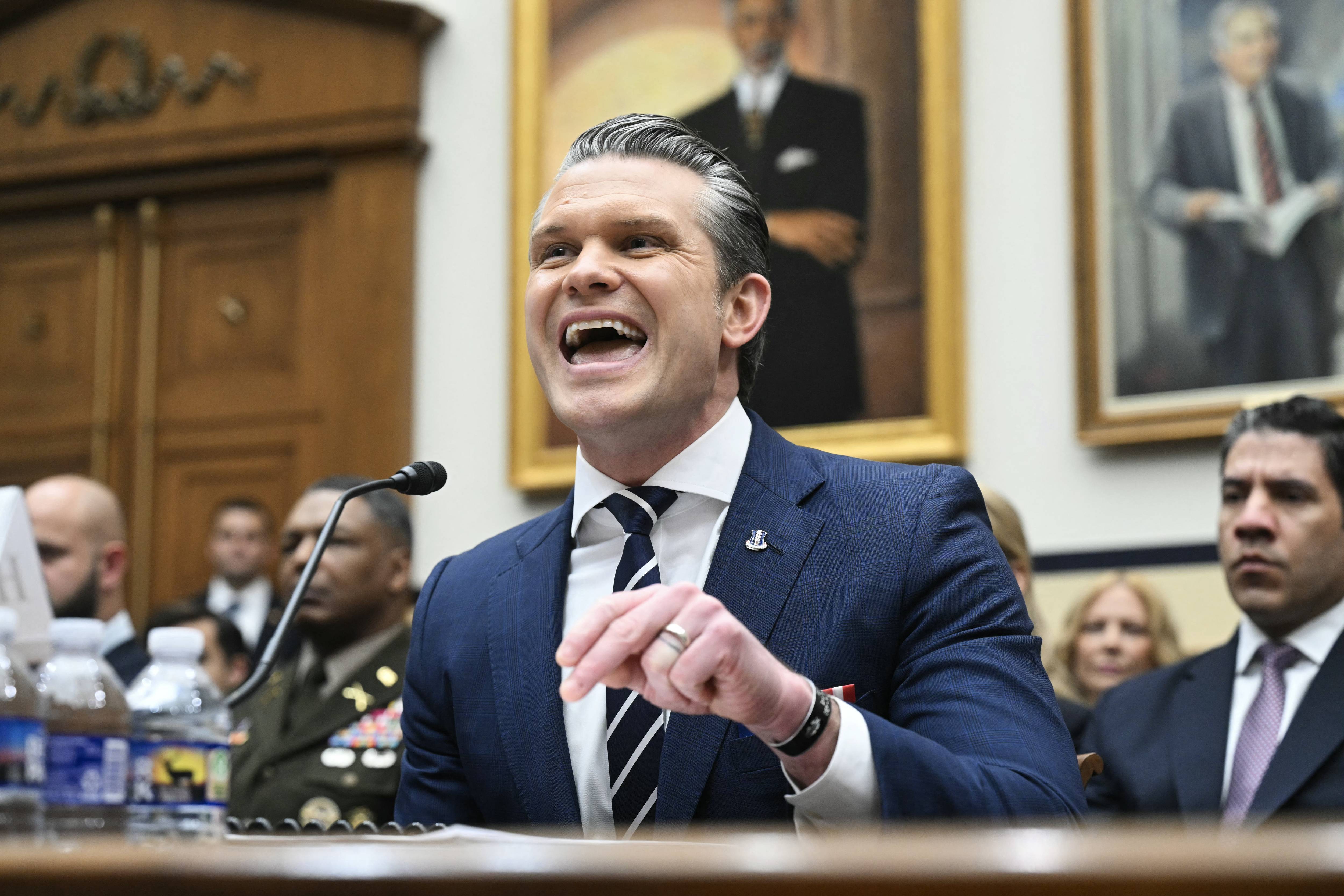 TOPSHOT-US-CONGRESS-HEGSETH-CAINE-WAR-IRAN-ISRAEL