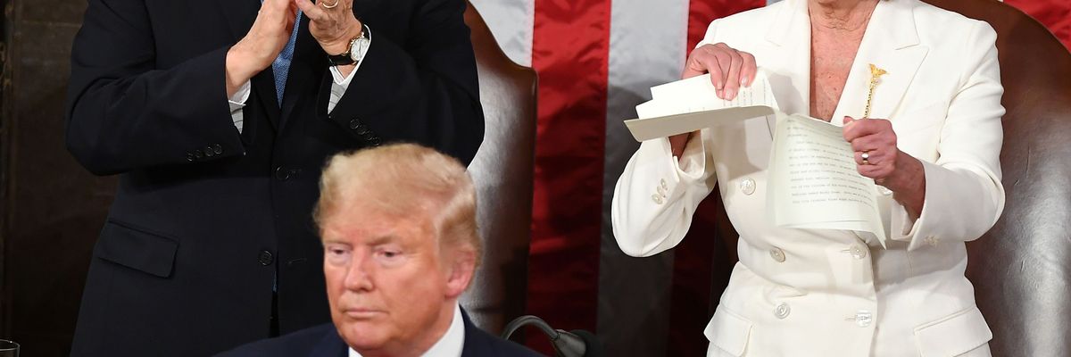 TOPSHOT-US-POLITICS-TRUMP-SOTU