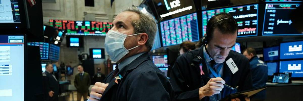 AOC Offers Hint on Why Wall Street Surges as Workers Suffer and Die From Covid-19: 'It Starts With a C and Ends With -apitalism'