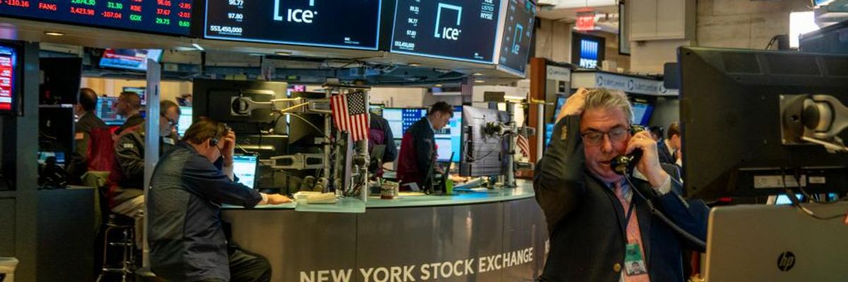 'There Is Genuine Panic': Fears of Global Financial Meltdown as Human Toll of Coronavirus Grows