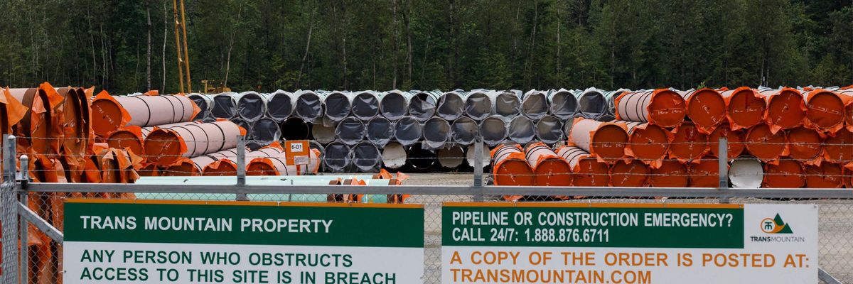 Trans Mountain oil pipeline
