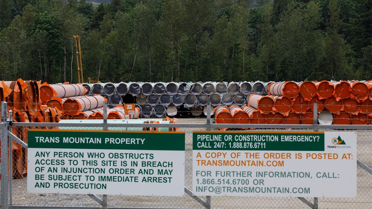 Trans Mountain oil pipeline