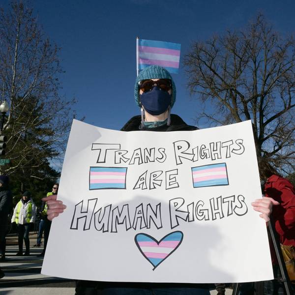 Transgender rights protest