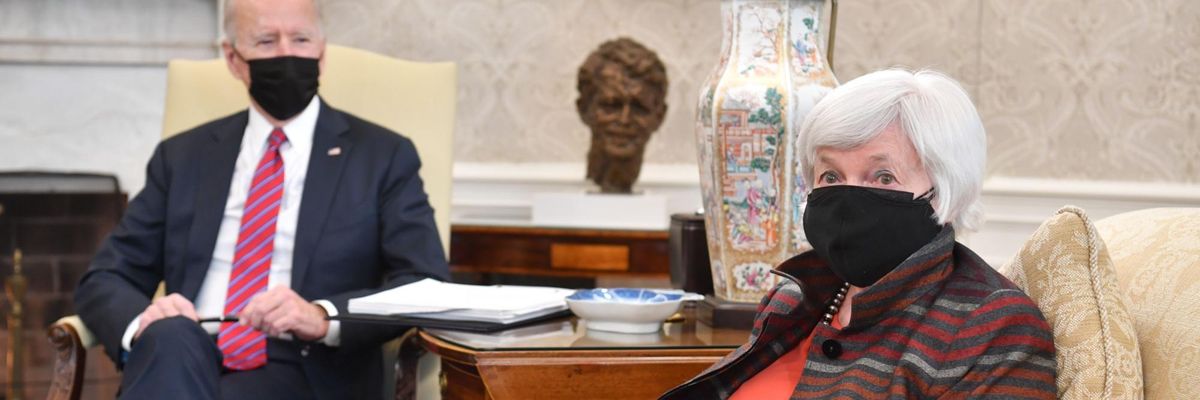 Growing Calls to 'Audit the Ultra-Rich' as Yellen Says Tax Dodging Could Cost US $7 Trillion Over 10 Years