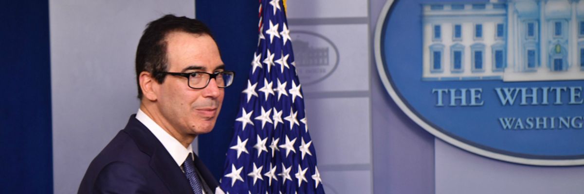 'Another Gift' to Big Business as Trump Treasury Moves to Eliminate Rules Against Corporate Tax Avoidance