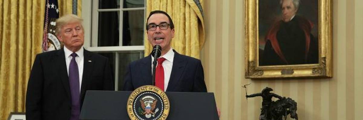 Progressives Demand House Dems Hold Mnuchin in Contempt for Defying Subpoena for Trump's Tax Returns
