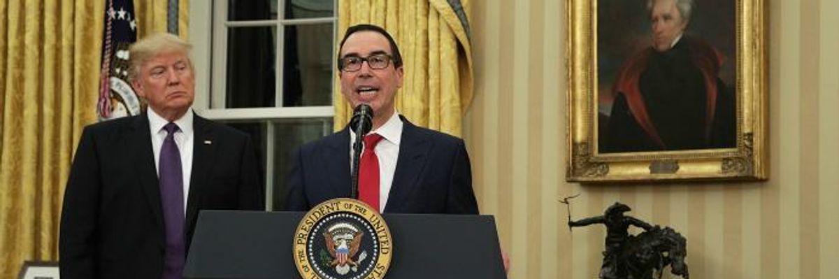 Progressives Demand House Dems Hold Mnuchin in Contempt for Defying Subpoena for Trump's Tax Returns
