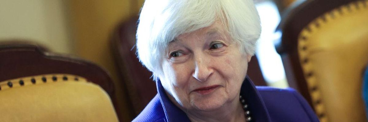 Treasury Secretary Yellen Meets With Visiting Canadian Officials