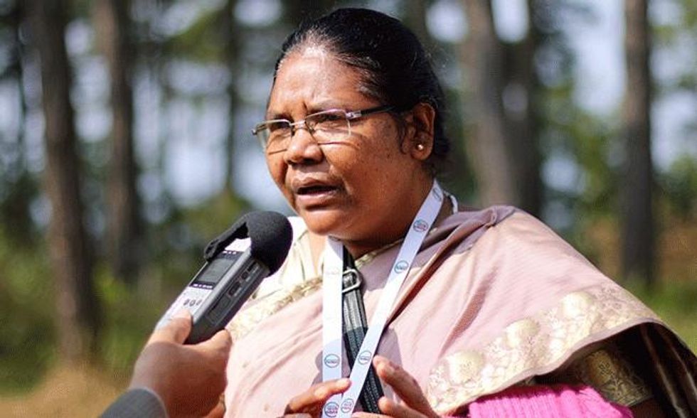Tribal journalist and movement leader, Dayamani Barla, is on the frontline of land struggles in Jharkhand, India. Dayamani believes that displacement of indigenous communities in Jharkhand is akin to cultural annihilation and has advocated for sustainable development models that integrate indigenous worldviews and knowledge systems.