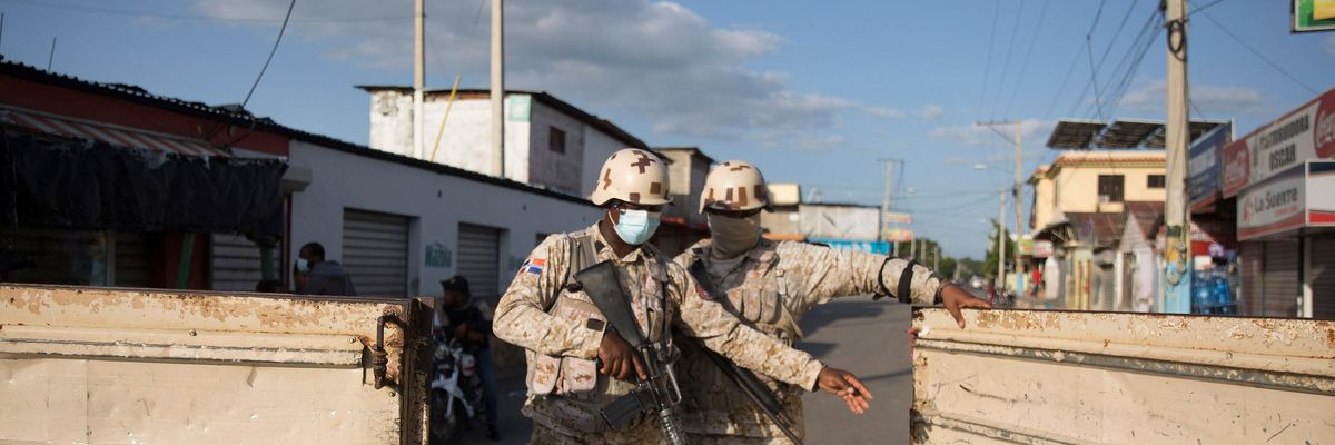 Troops in Haiti