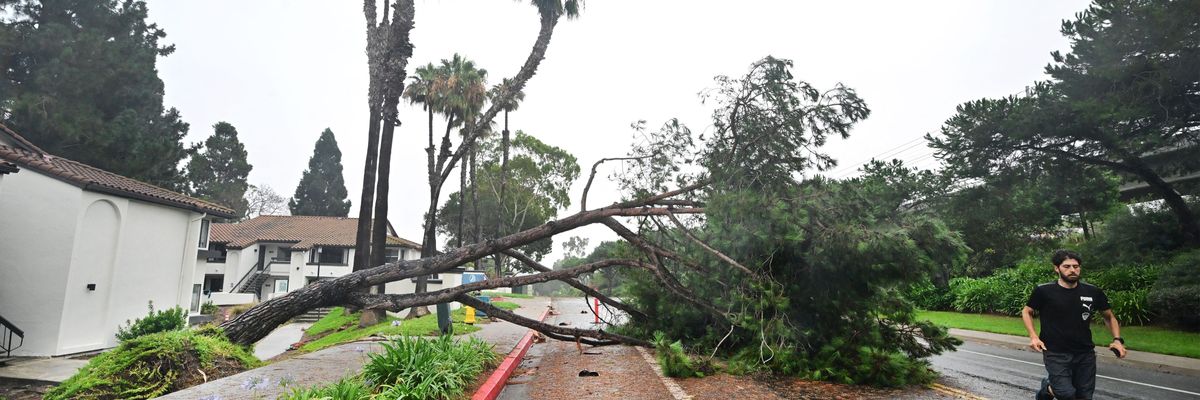 Tropical Storm Hilary in California