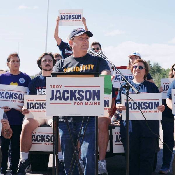 Troy Jackson, the Democratic US Senate candidate for Maine,