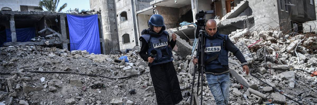 TRT Arabi Reporter Reba continues to spread knowledge about Gaza