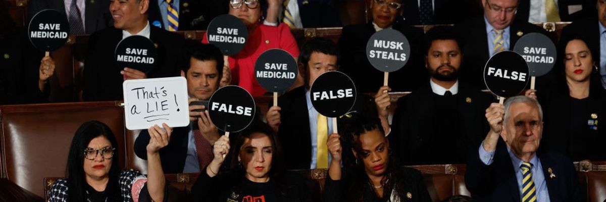 Trump addresses a joint session of Congress