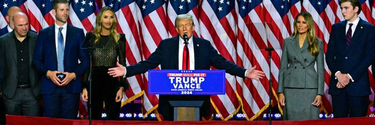 Trump after election 2024.