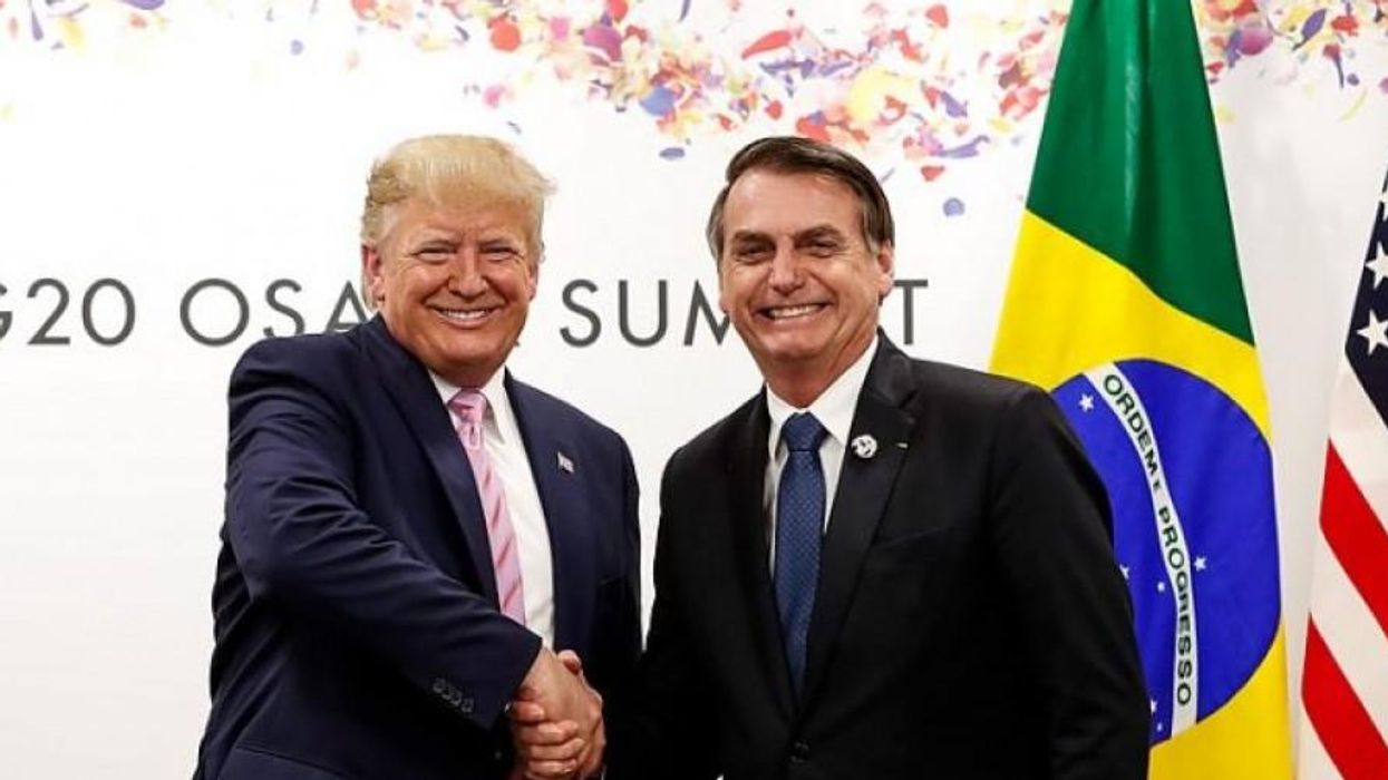 Trump and Bolsonaro.
