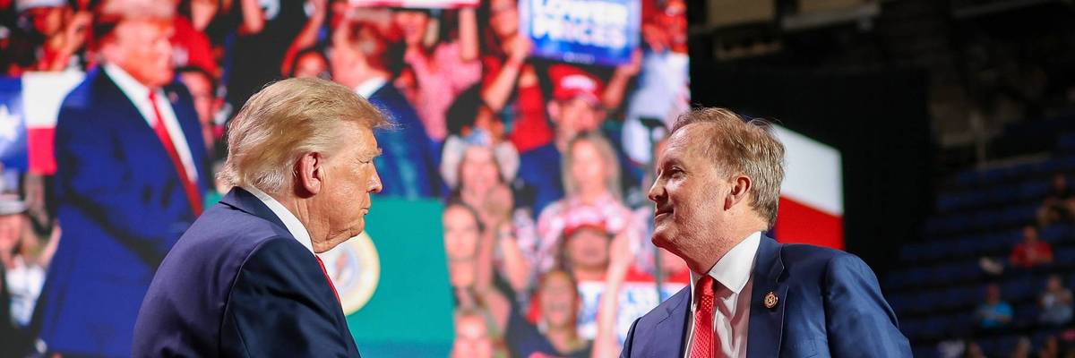 Trump and Ken Paxton