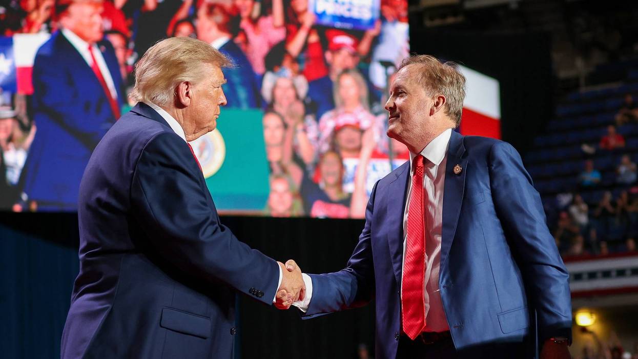 Trump and Ken Paxton
