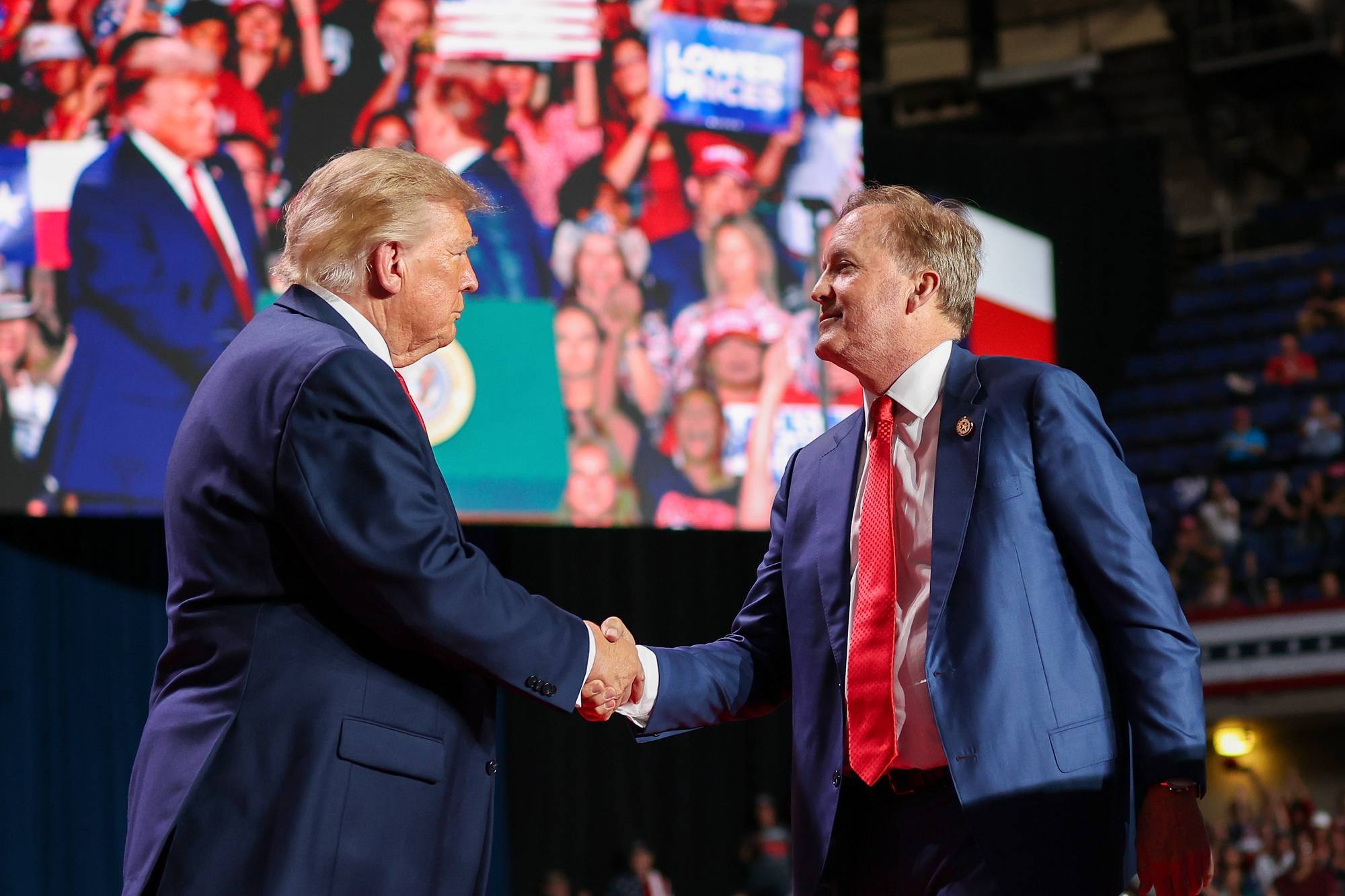 Trump and Ken Paxton