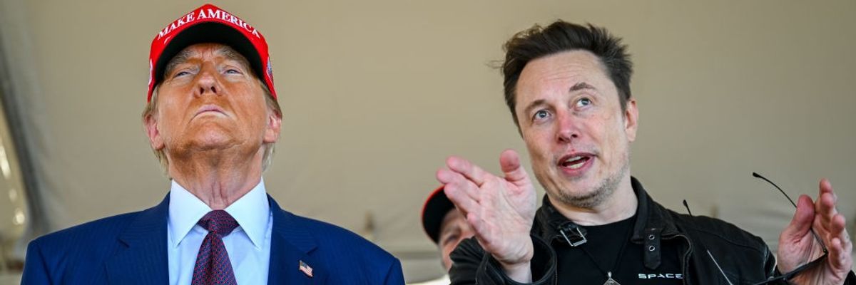 trump and musk