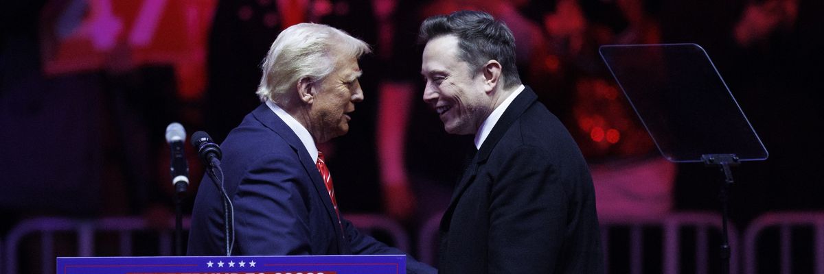 Trump and Musk.