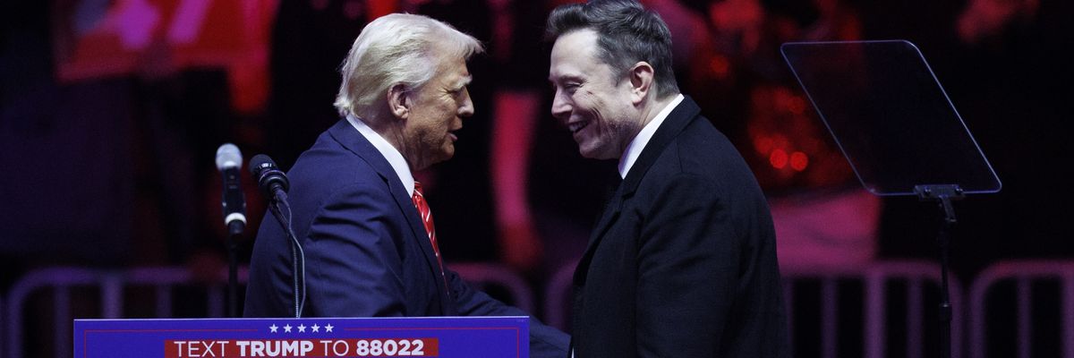 Trump and Musk.