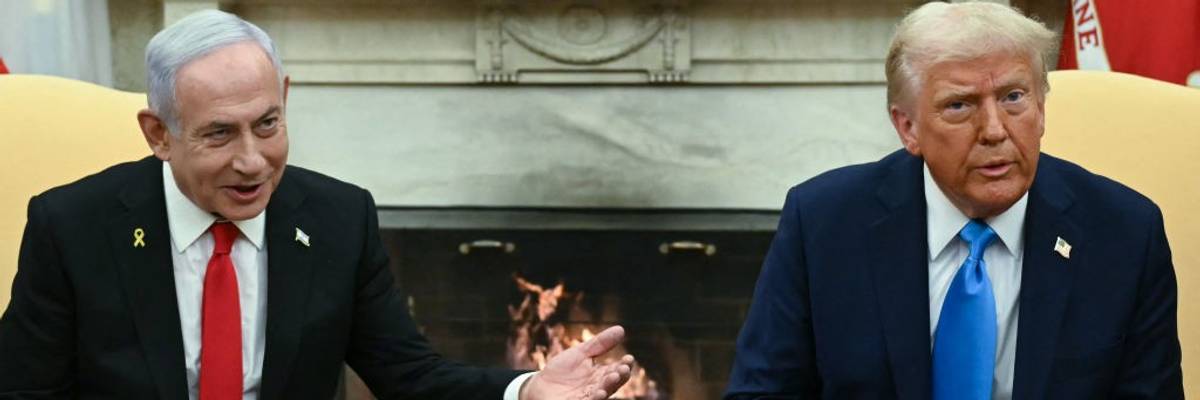 Trump and Netanyahu.