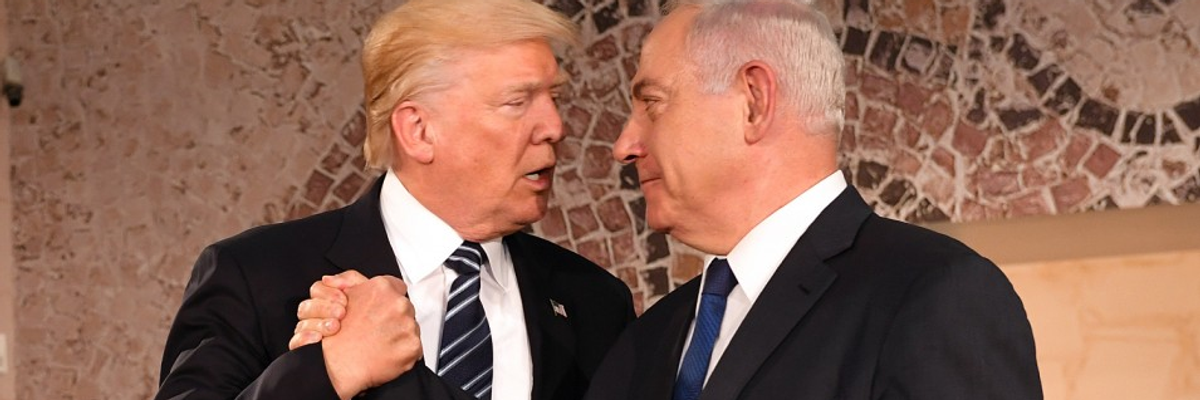 Trump and Netanyahu.