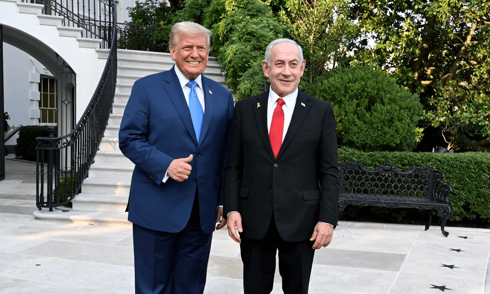 Trump and Netanyahu