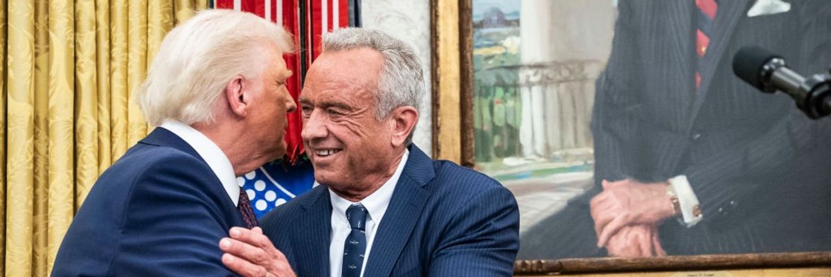 Trump and RFK Jr. in White House