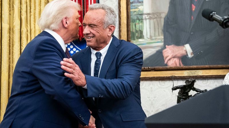 Trump and RFK Jr. in White House