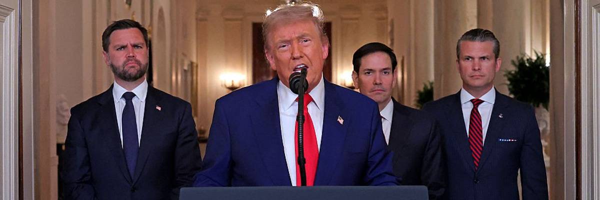 Trump announces start of Iran War