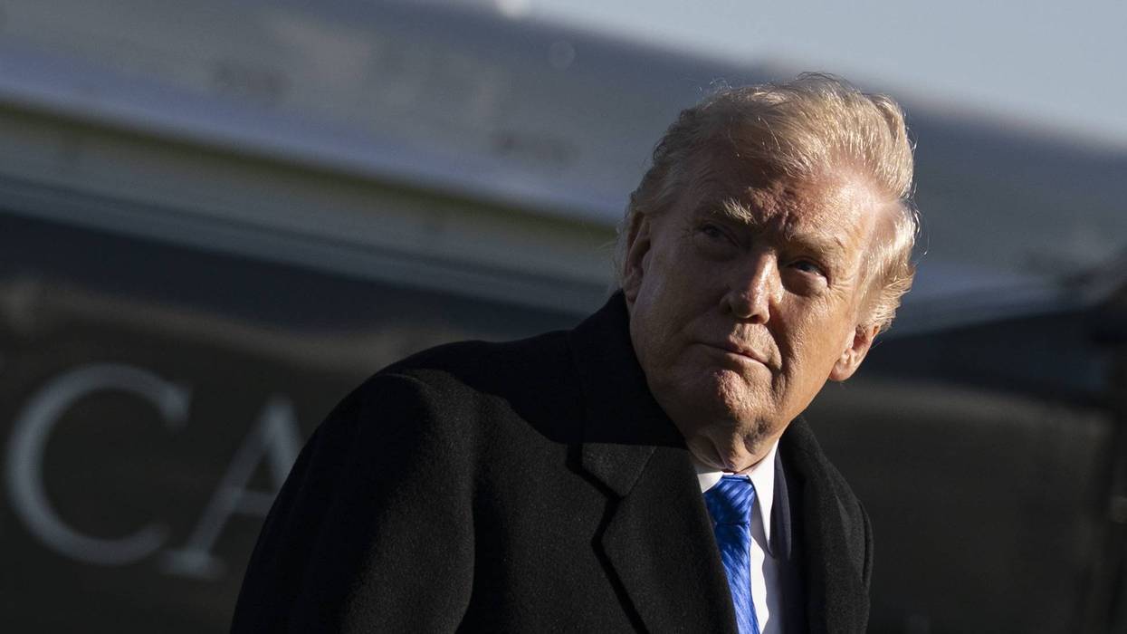 Trump arrives at White House after trip to Memphis