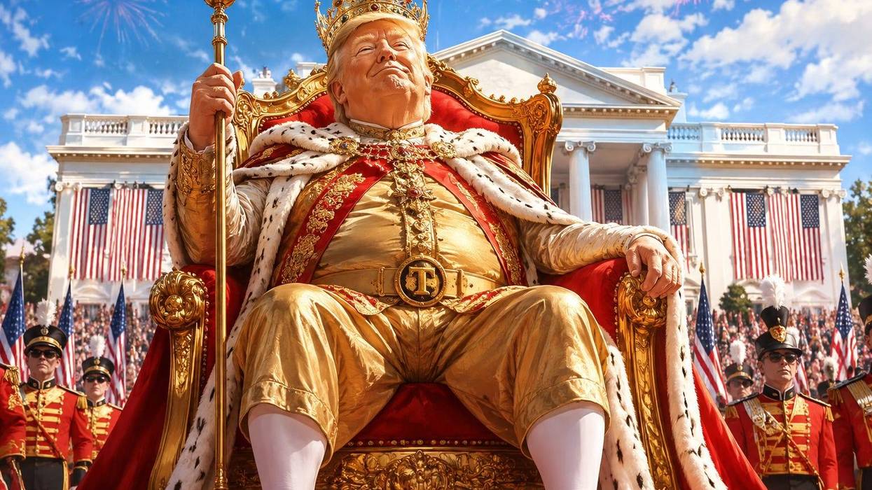 Trump as King on 250th Anniversary